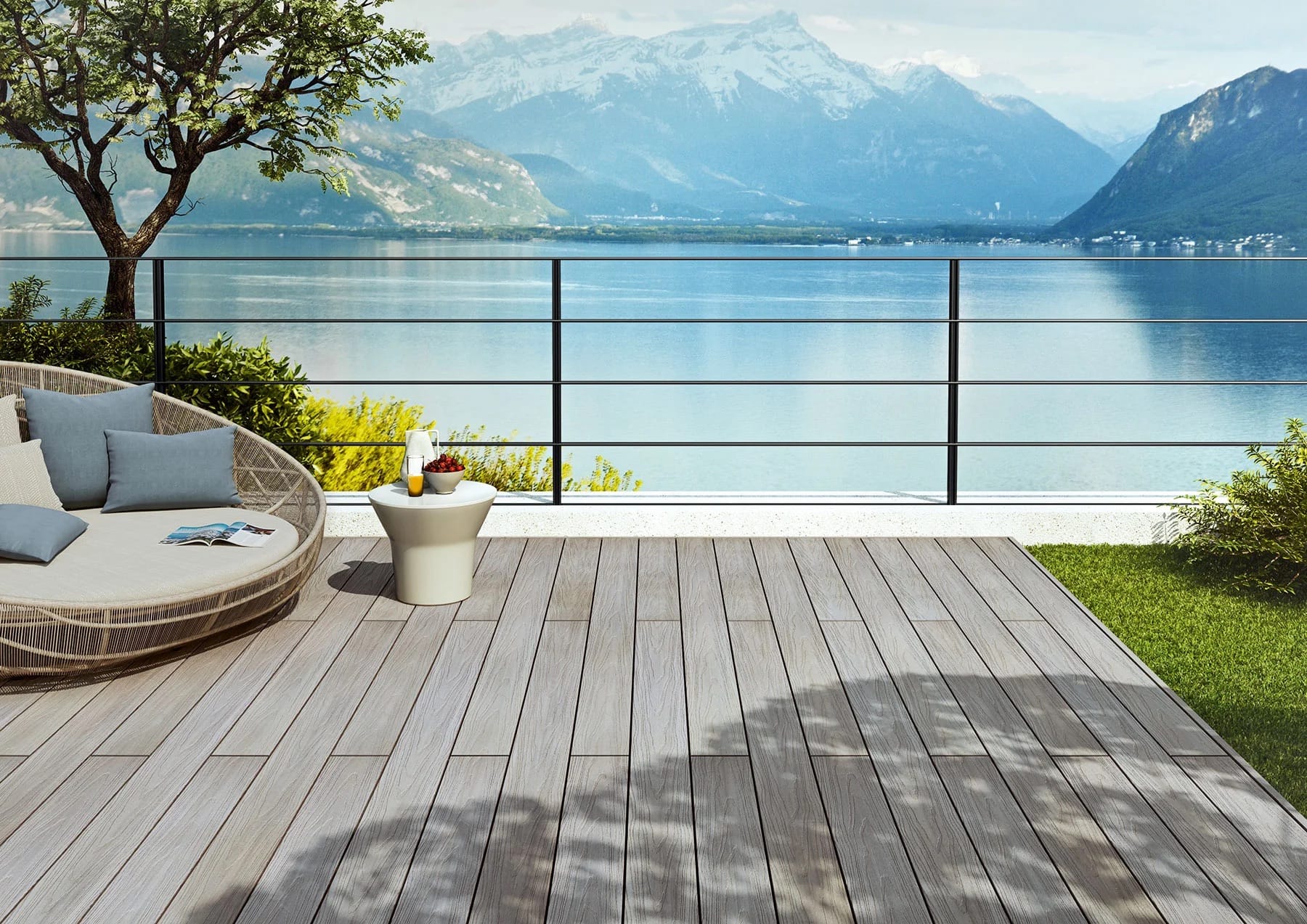 Decking: pavimentazioni in legno per esterni, terrazzi e piscine